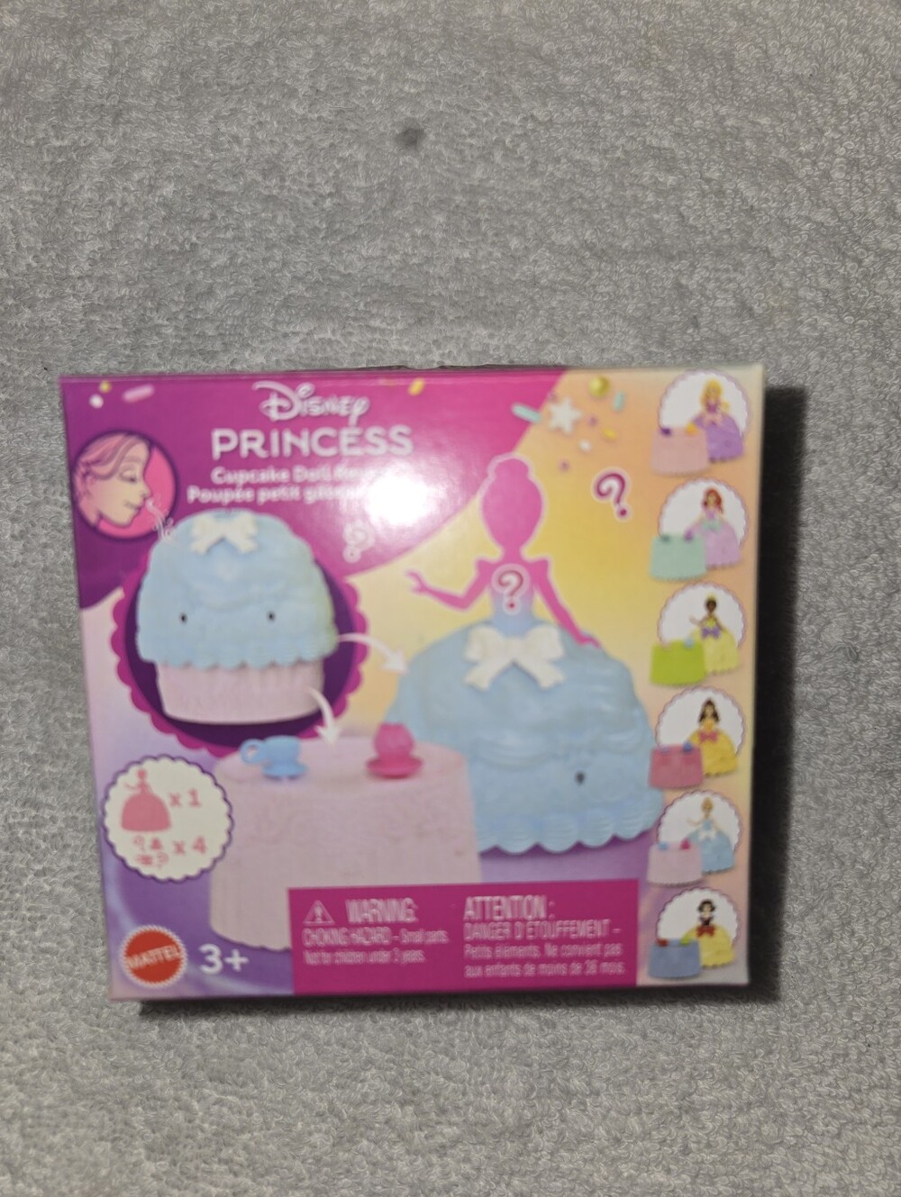 Disney Princess Cupcake Doll Surprise Toy